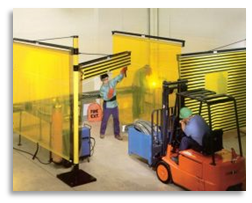 Roll Down Welding Guard
