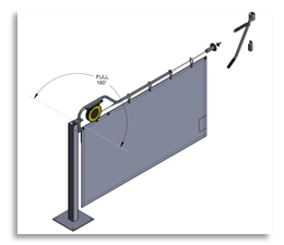 Sliding Welding Curtain