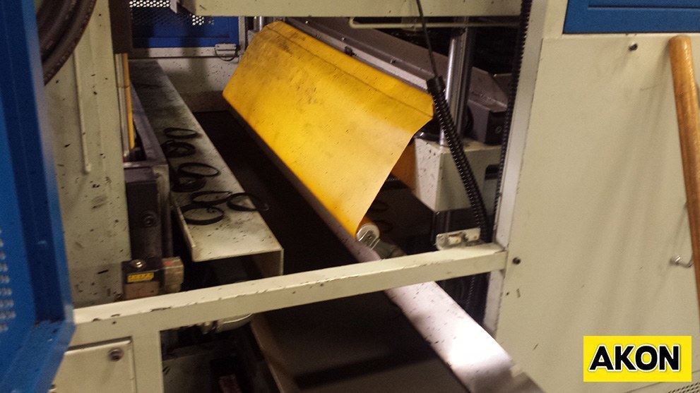 Industrial roller shades by AKON Skirting and Bellows