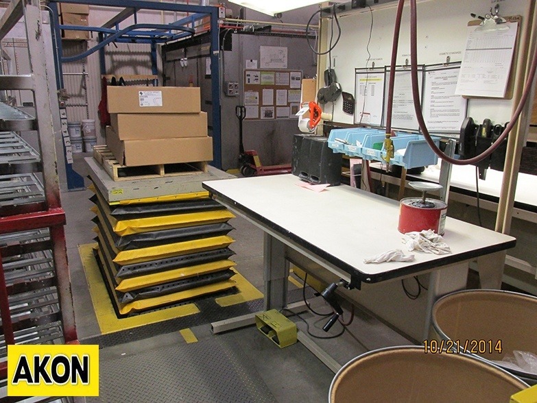 Accordion Lift Table Skirts