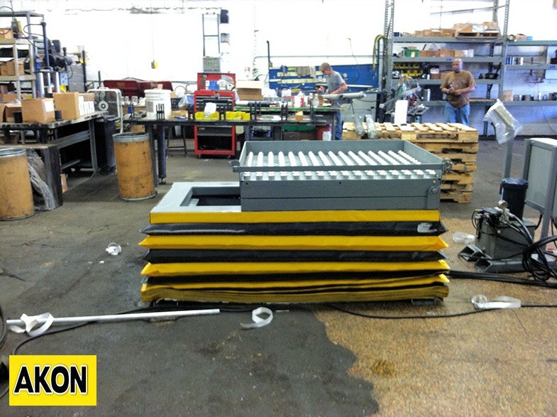 Lift Table Bellows by AKON Skirting and Bellows