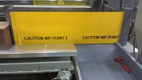 custom printed rollup guard