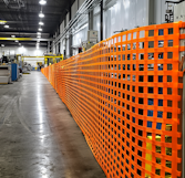 warehouse safety netting barriers