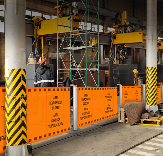 Custom-designed Safety Barricade