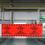 safety shade with custom printings