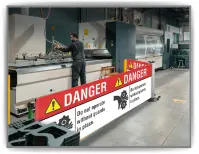 sb4000-aisle-barrier-fence-for-machine-guarding